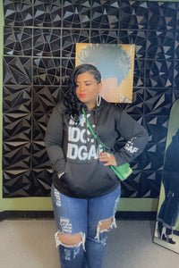 It’s Givin Mood Sweatshirt Black
