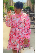 Load image into Gallery viewer, Hey Pretty Lady Dress (Pink)
