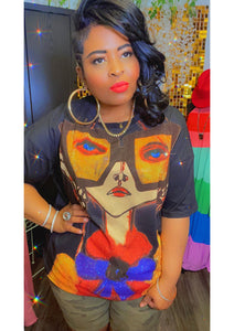 She’s Fabulous Tee -Black