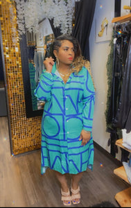 Spring Vibez Dress - Green