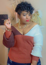 Load image into Gallery viewer, Ms. CrisCross Sweater (rust)