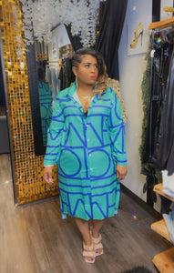 Spring Vibez Dress - Green