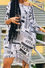 Load image into Gallery viewer, The Newspaper Dress
