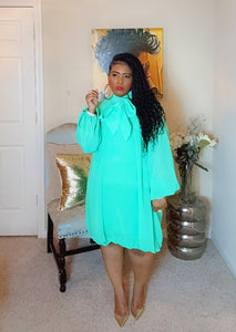 Minty Me Dress