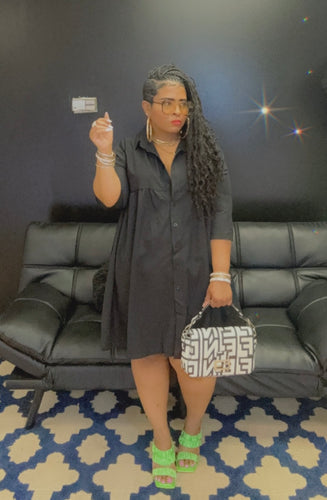 Issa Summer Vibe Dress (Black)