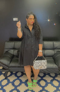 Issa Summer Vibe Dress (Black)