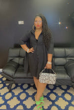 Load image into Gallery viewer, Issa Summer Vibe Dress (Black)
