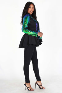 Tippin Thru Glam Blazer