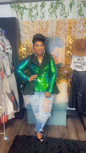 Tippin Thru Glam Blazer