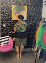 Load image into Gallery viewer, Faux It Cargo Shorts