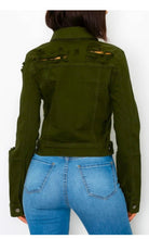 Load image into Gallery viewer, Jackie O Jacket Green
