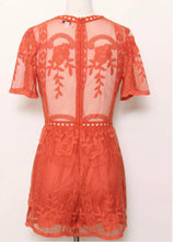 Load image into Gallery viewer, Coral Vibez Romper