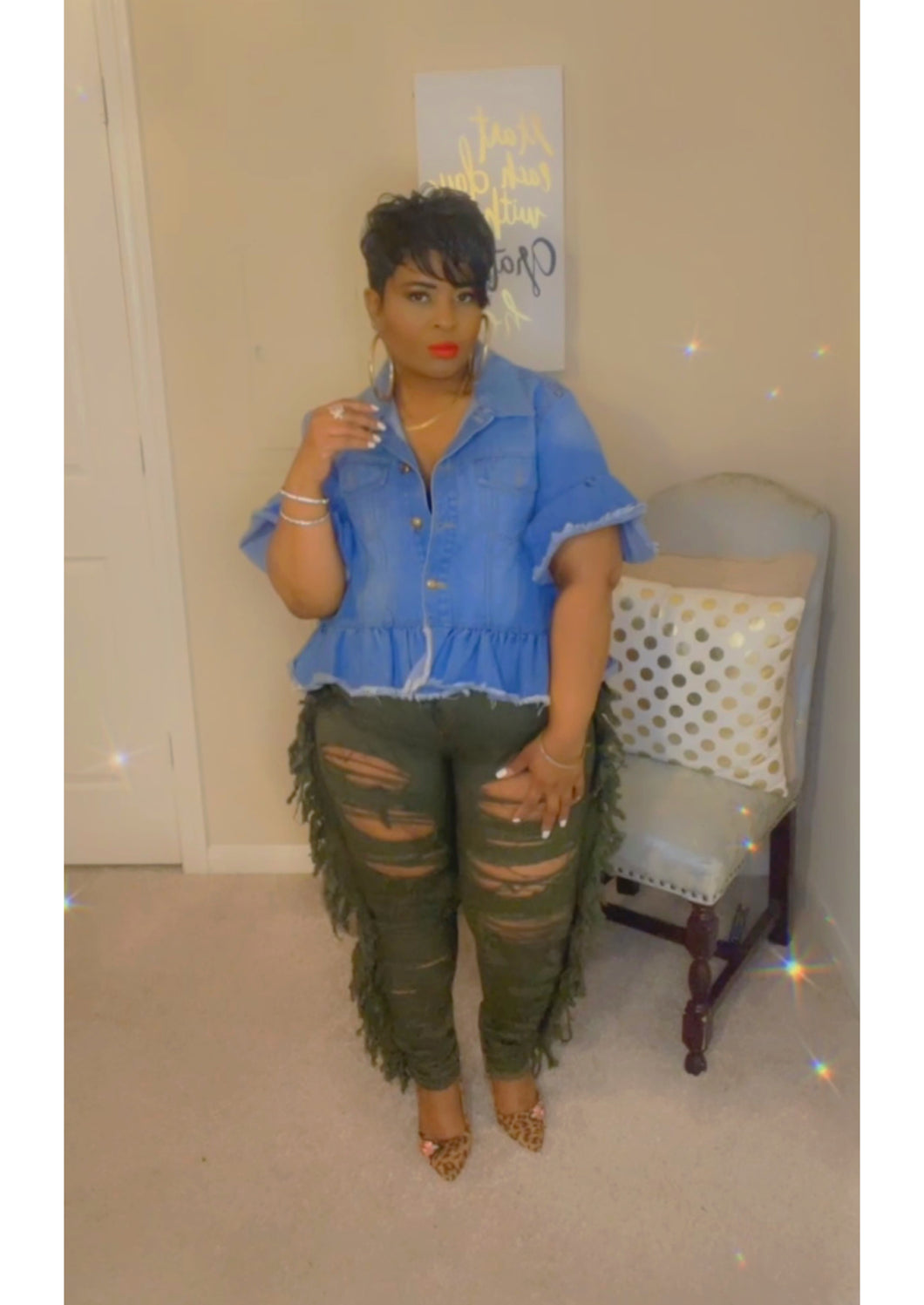 Destressin Never Stressin Jean