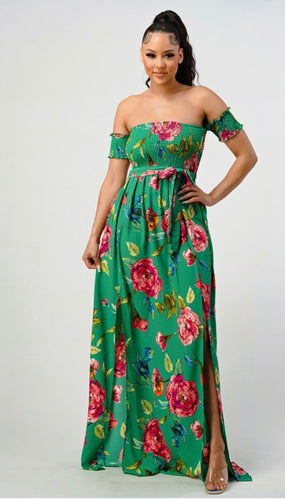 Flowers In Formation Maxi