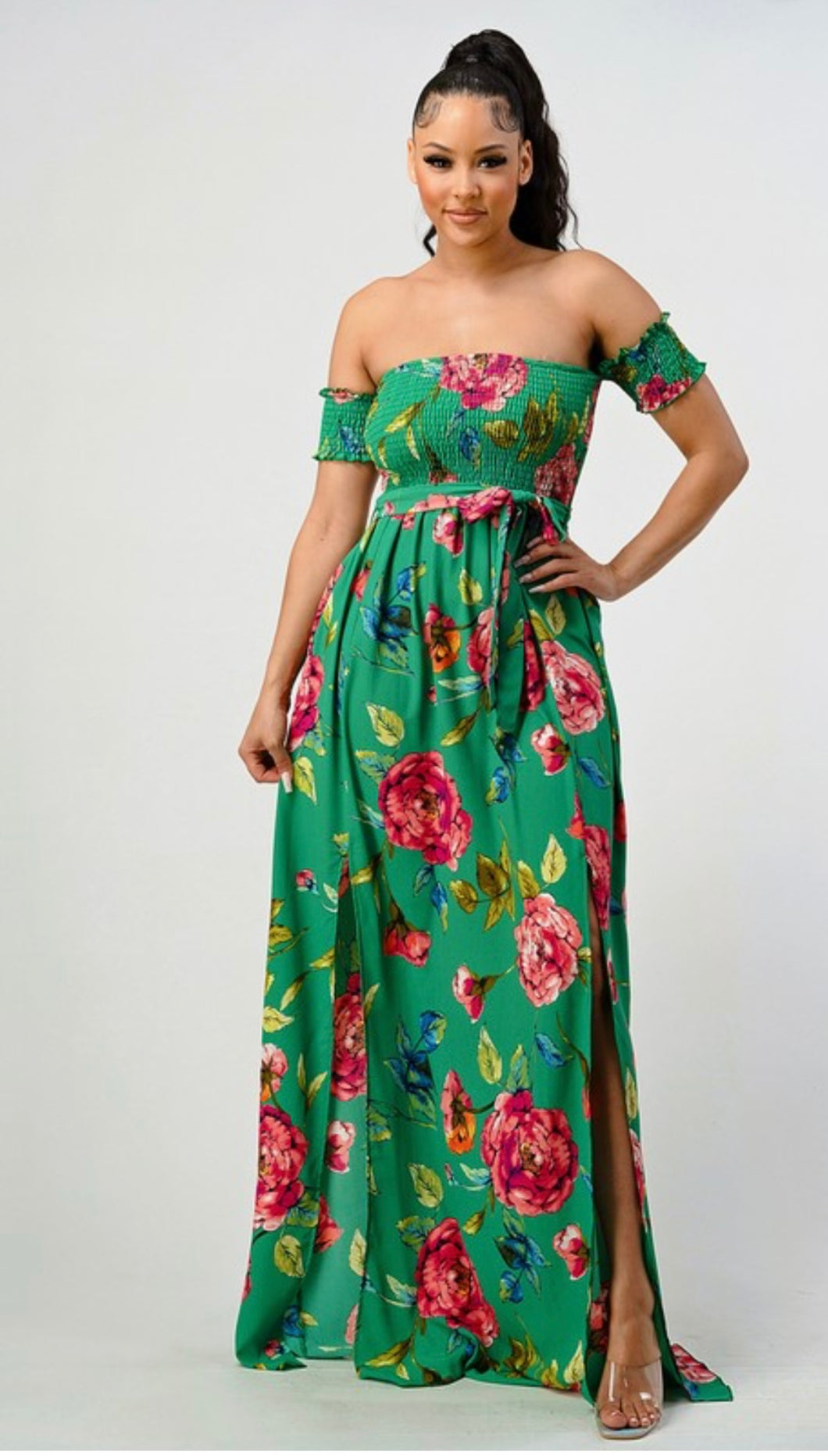 Flowers In Formation Maxi