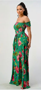 Flowers In Formation Maxi