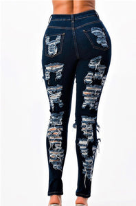 Rip it Baby Jean (Dark Denim)