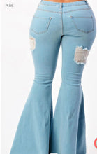 Load image into Gallery viewer, The Flaring Distressed Jean