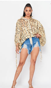 Cute Cheetah Moves Top