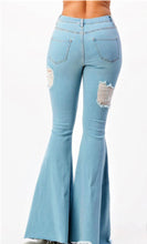 Load image into Gallery viewer, The Flaring Distressed Jean